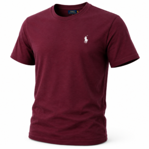 POLO Burgundy Classic Crewneck T-Shirt