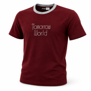 AMAX Burgundy “Tomorrow World” T-Shirt
