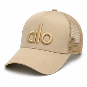 Alo Beige Trucker Cap
