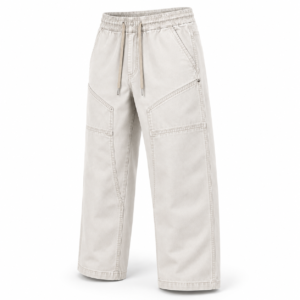 Off-White Wide Leg Cargo Pants – Made in Turkey