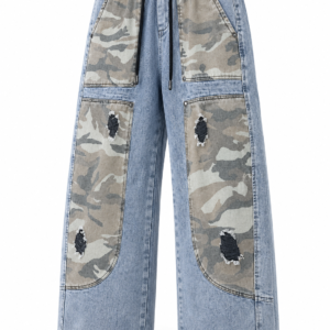Turkish-Made Camouflage Cargo Jeans